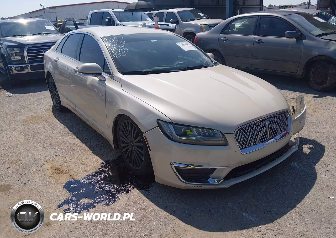 2018 Lincoln Mkz Reserve VIN:3LN6L5E95JR600208 - 1