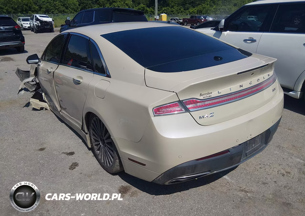 2018 Lincoln Mkz Reserve VIN:3LN6L5E95JR600208 - 3