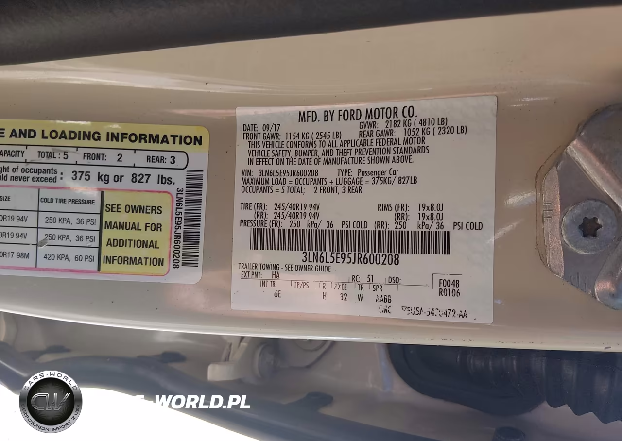 2018 Lincoln Mkz Reserve VIN:3LN6L5E95JR600208 - 9