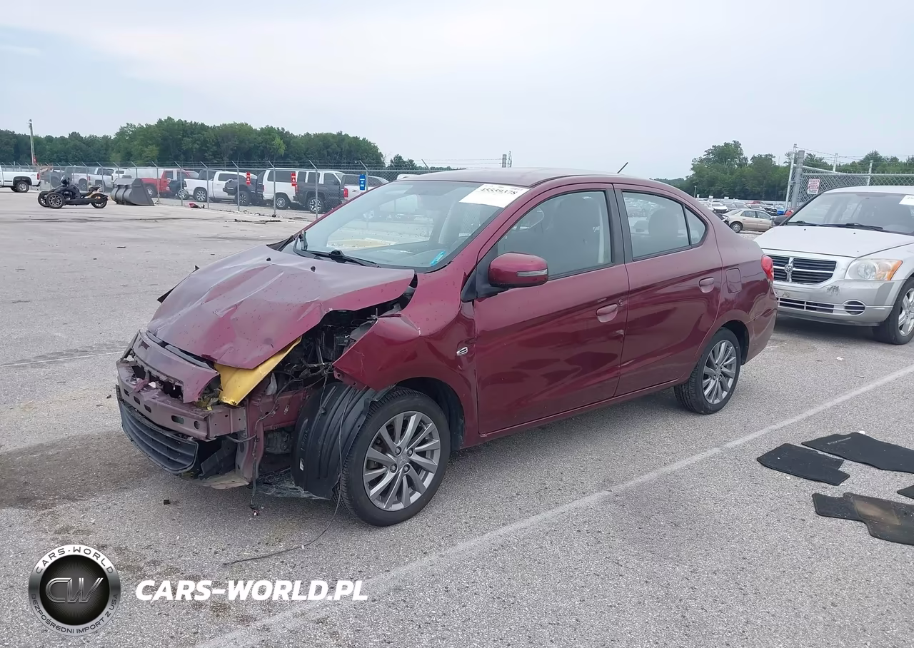 2017 Mitsubishi Mirage G4 Se VIN:ML32F4FJ9HHF08422 - 2