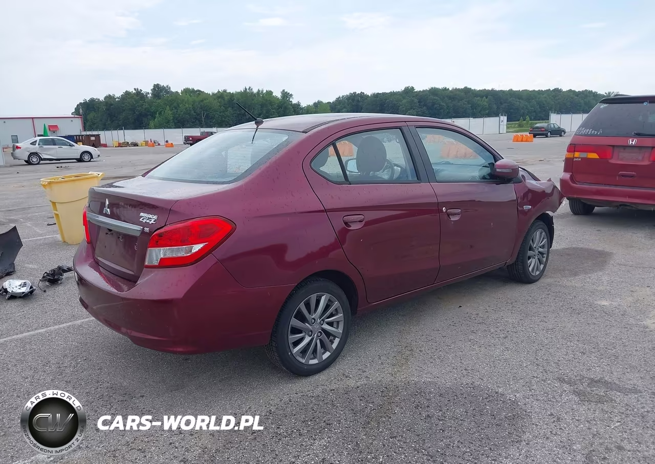 2017 Mitsubishi Mirage G4 Se VIN:ML32F4FJ9HHF08422 - 4