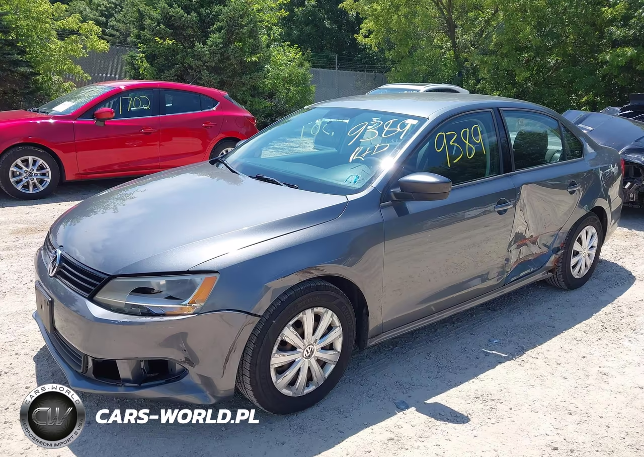 2014 Volkswagen Jetta 2.0L S VIN:3VW2K7AJ8EM291111 - 2