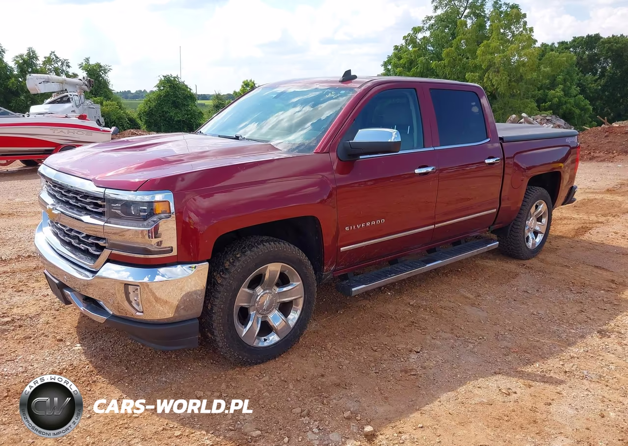 2017 Chevrolet Silverado 1500 Ltz VIN:3GCUKSECXHG303644 - 2