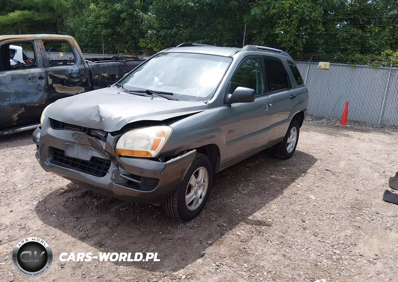 2008 Kia Sportage Lx VIN:KNDJF724887483445 - 2