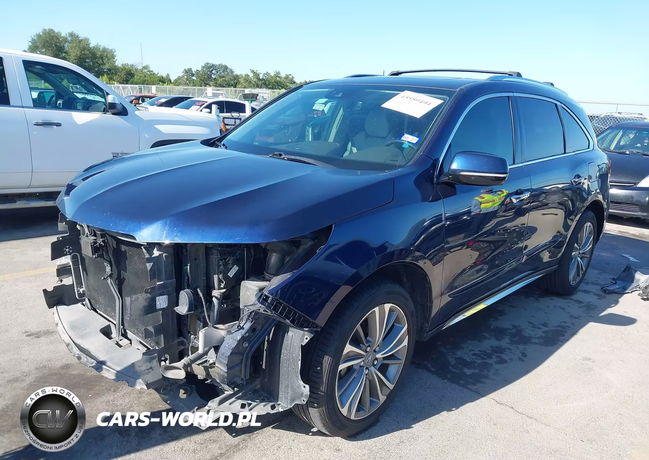 2017 Acura Mdx Technology Package VIN:5FRYD3H52HB005432 - 2