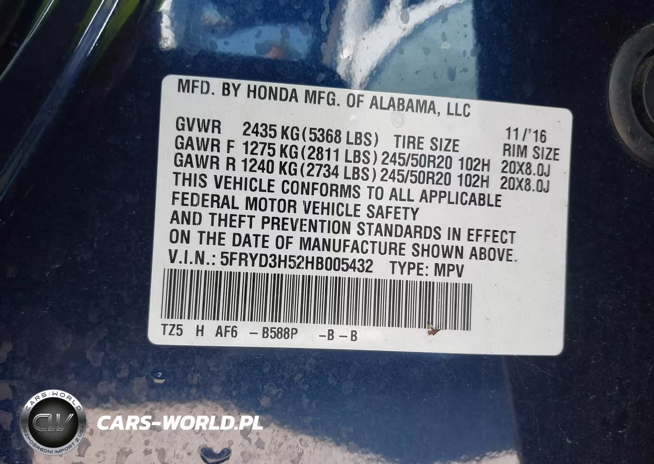 2017 Acura Mdx Technology Package VIN:5FRYD3H52HB005432 - 9