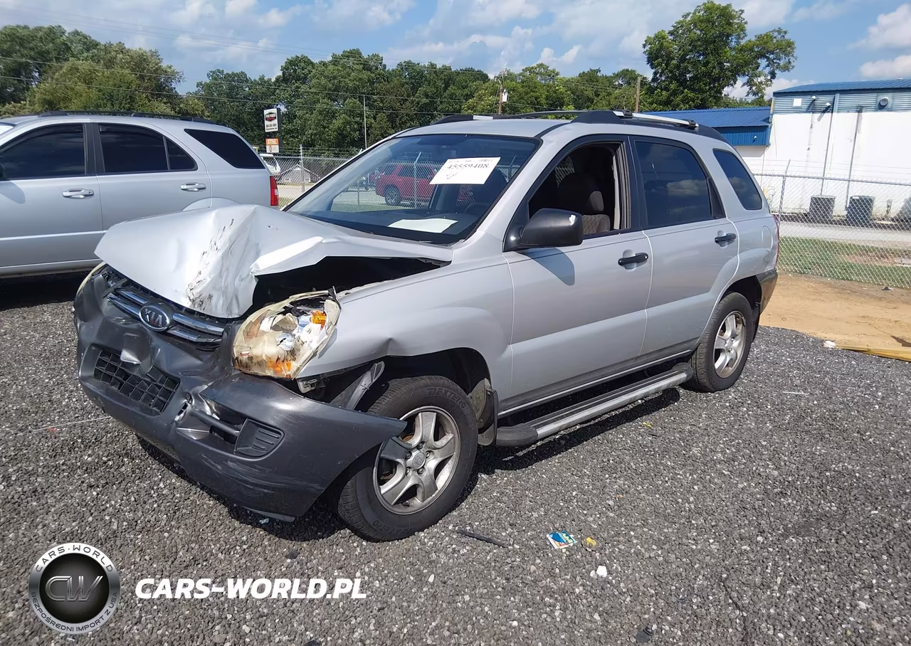 2008 Kia Sportage Lx VIN:KNDJF724087518642 - 2