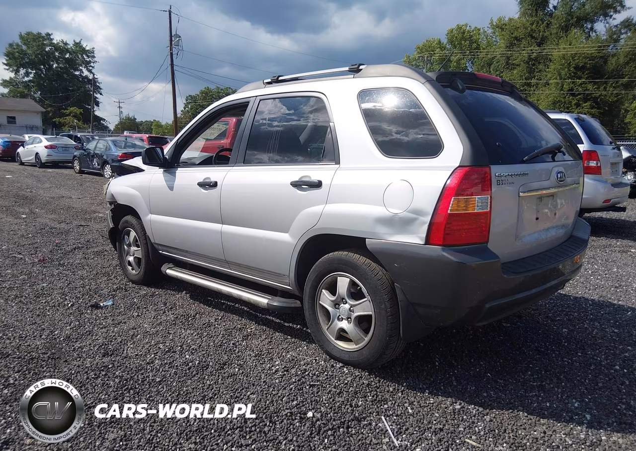 2008 Kia Sportage Lx VIN:KNDJF724087518642 - 3