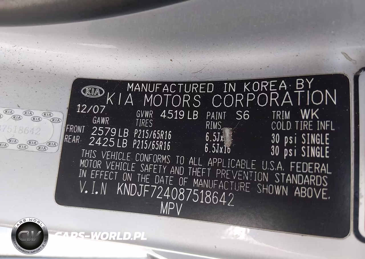 2008 Kia Sportage Lx VIN:KNDJF724087518642 - 9