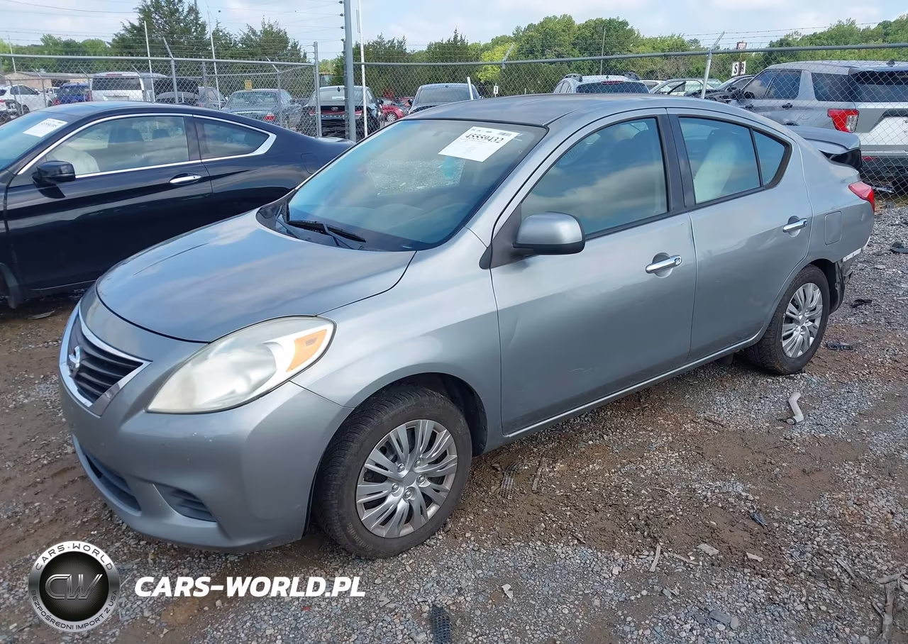 2014 Nissan Versa 1.6 Sv VIN:3N1CN7AP5EL876627 - 2