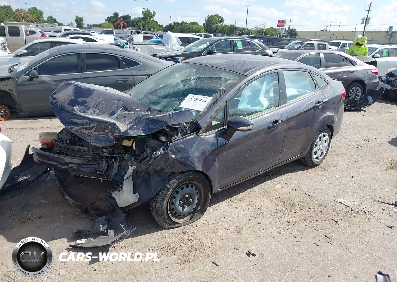 2013 Ford Fiesta Se VIN:3FADP4BJ9DM194241 - 2