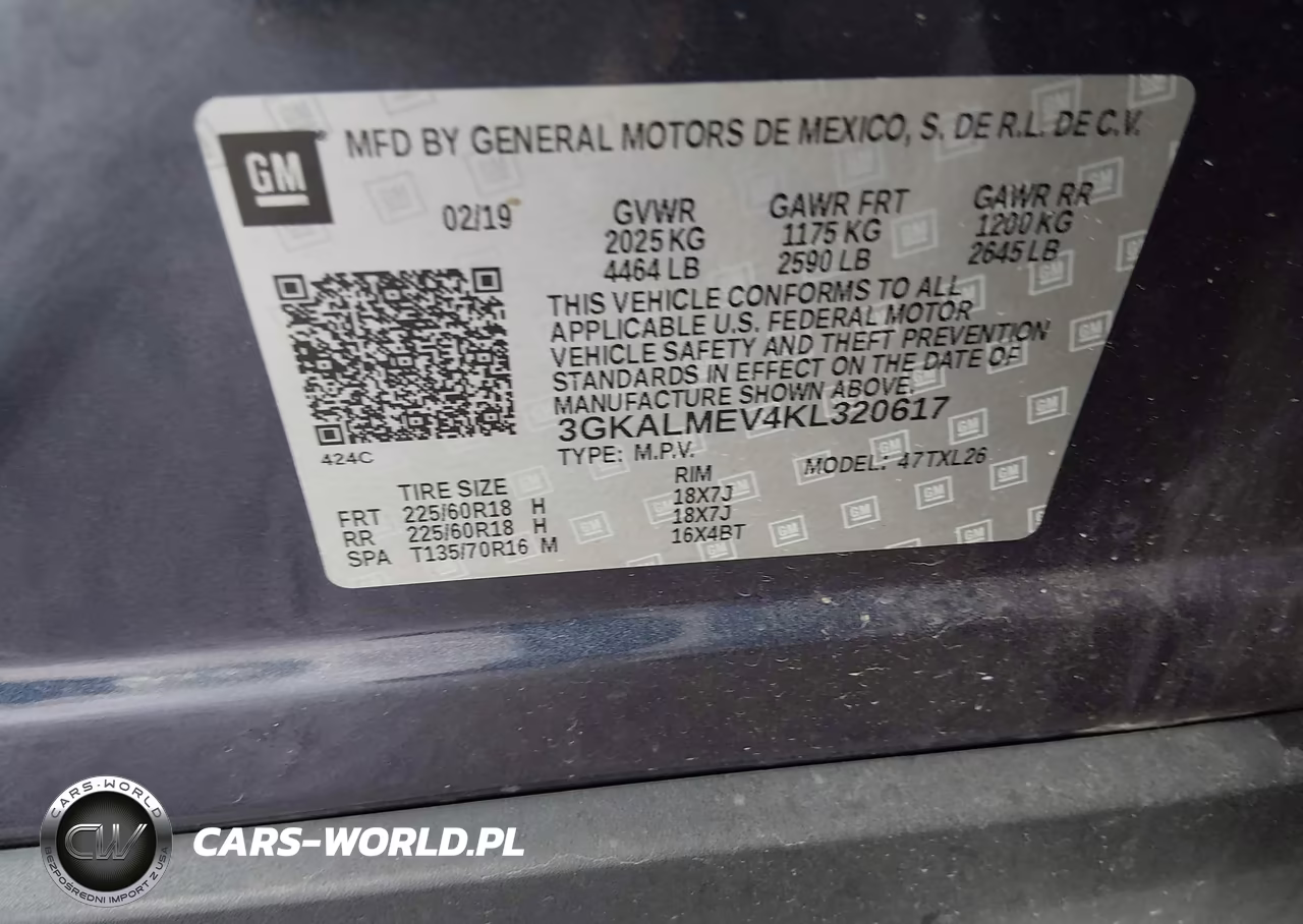 2019 GMC Terrain Sle VIN:3GKALMEV4KL320617 - 9