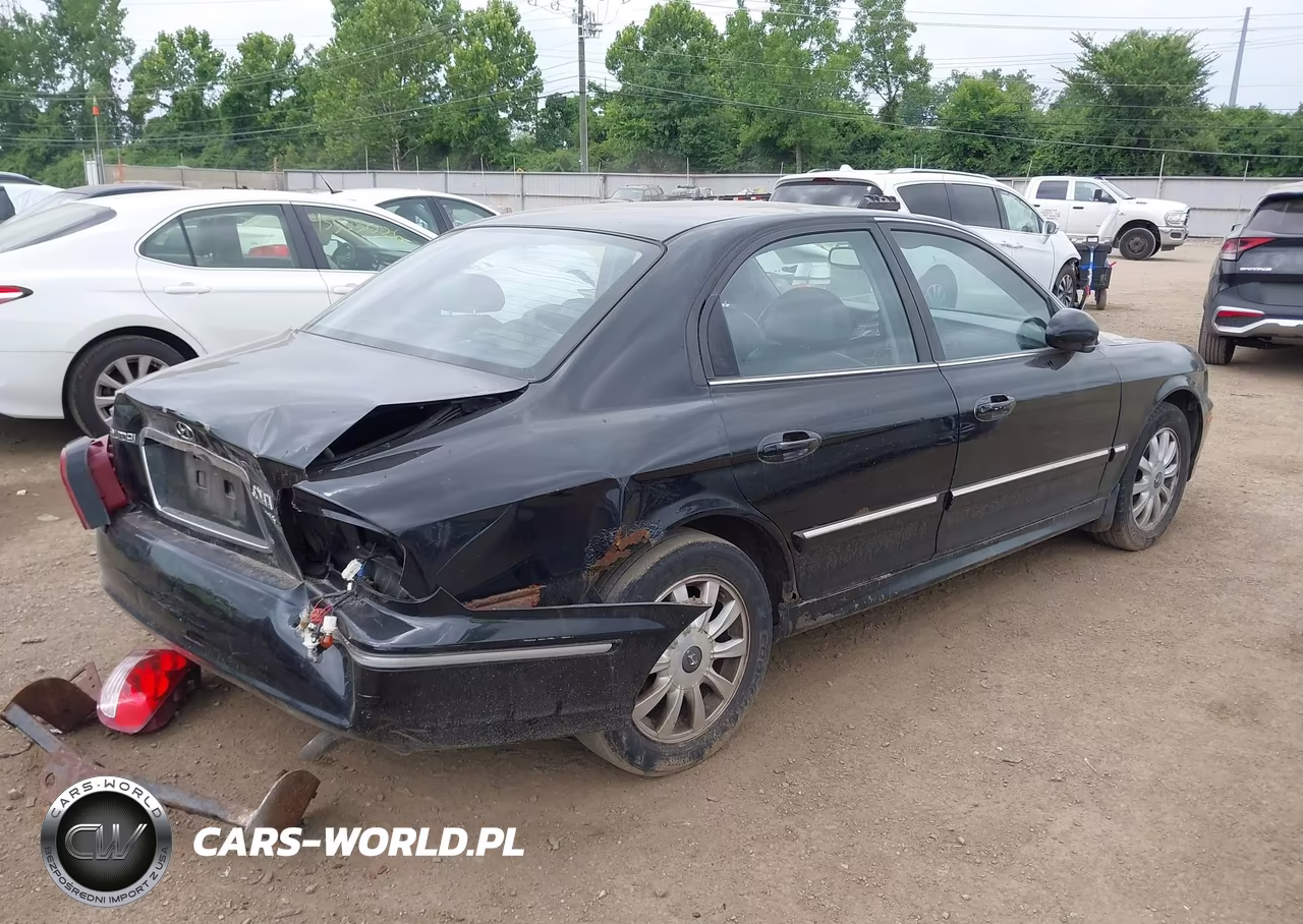 2004 Hyundai Sonata Gls-Lx VIN:KMHWF35H54A918606 - 4
