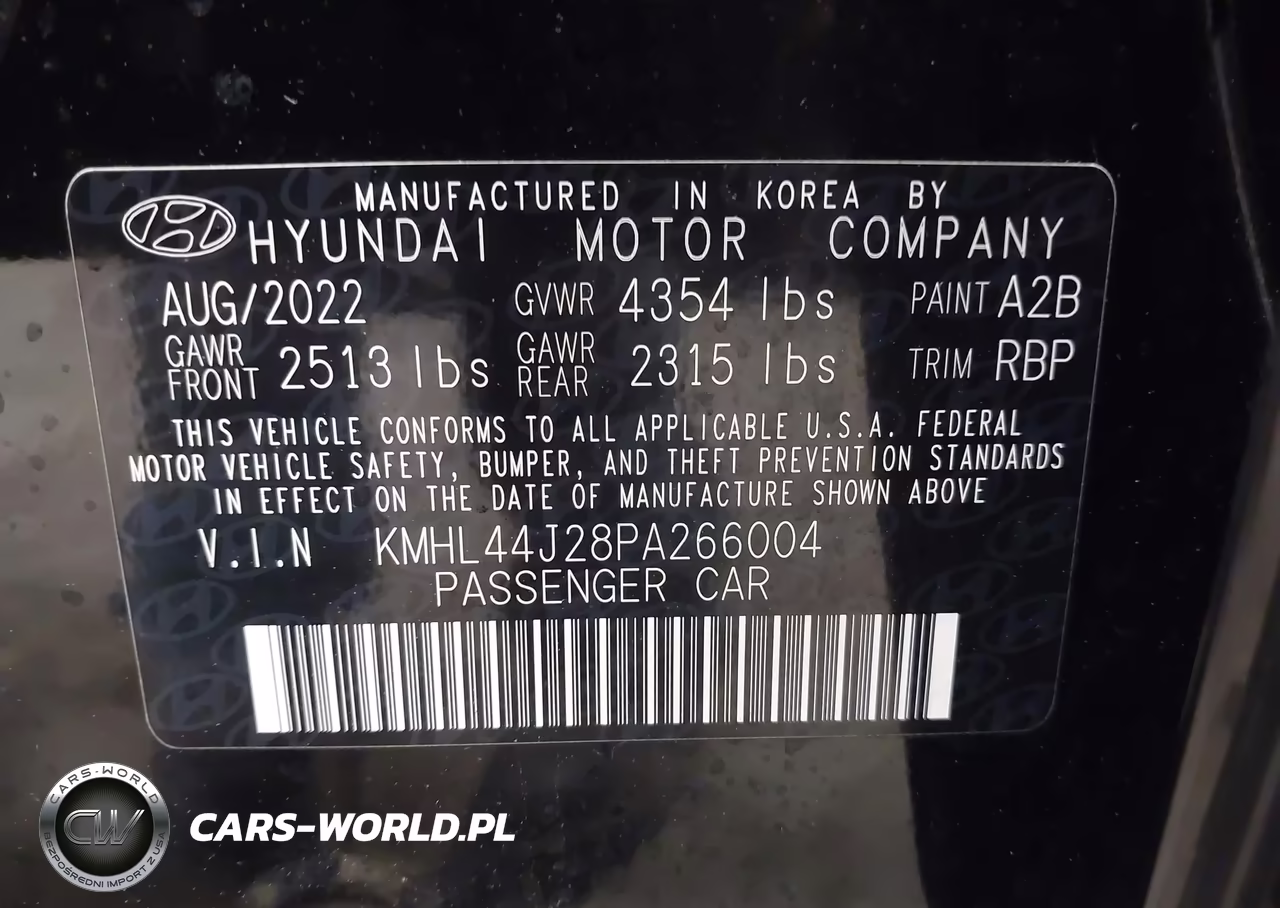 2023 Hyundai Sonata Sel Plus VIN:KMHL44J28PA266004 - 9