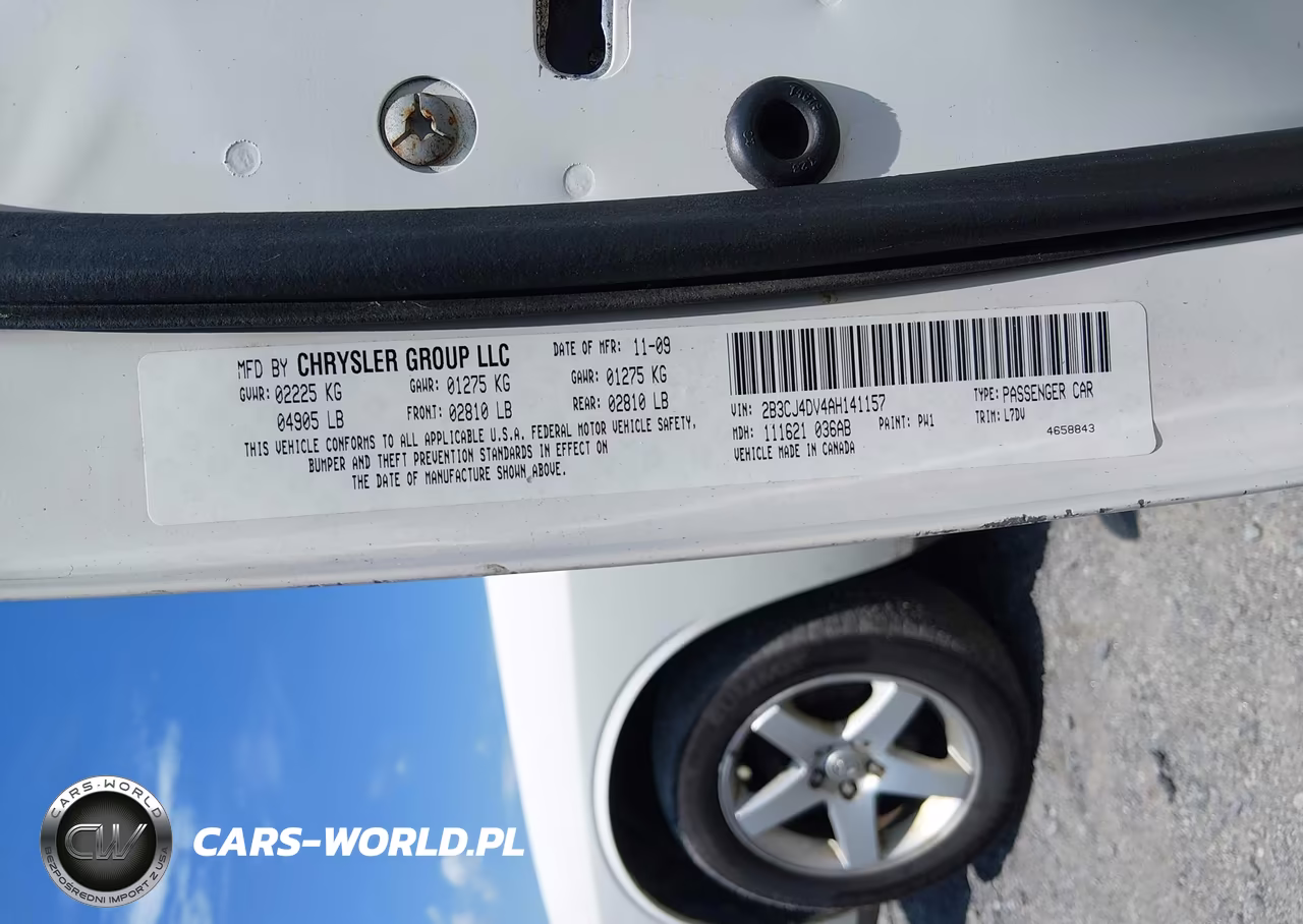 2010 Dodge Challenger Se VIN:2B3CJ4DV4AH141157 - 9
