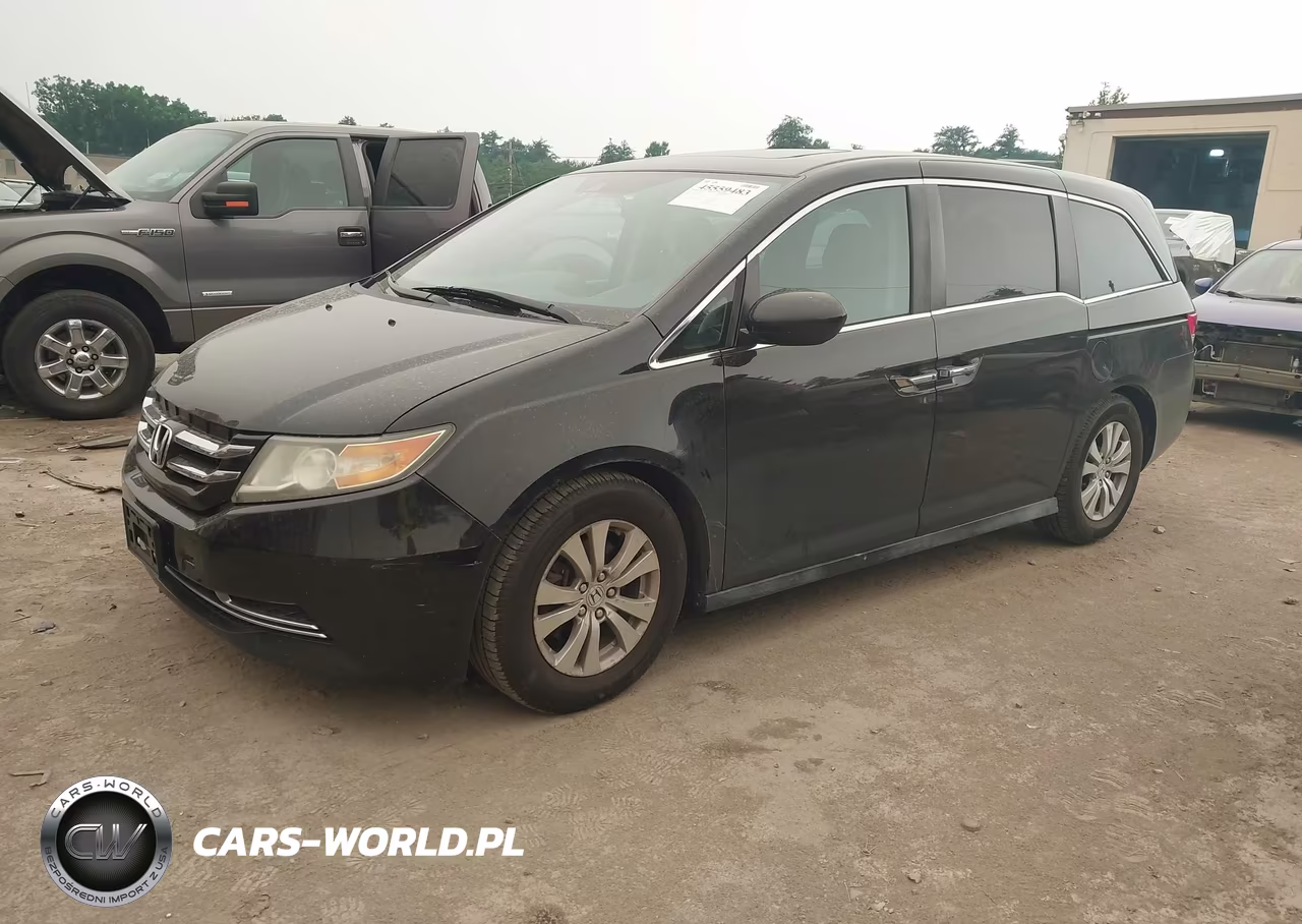 2014 Honda Odyssey Ex-L VIN:5FNRL5H68EB071587 - 2