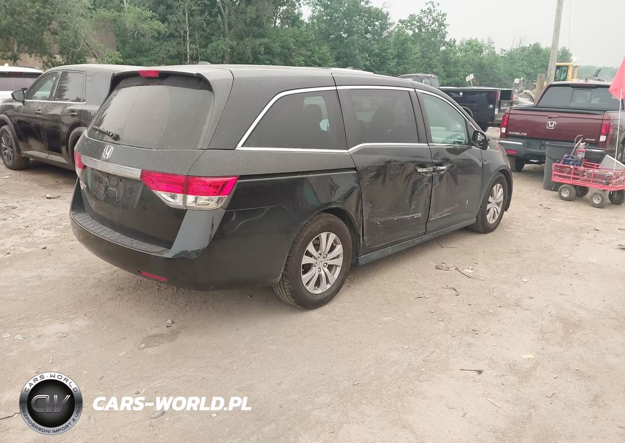 2014 Honda Odyssey Ex-L VIN:5FNRL5H68EB071587 - 4