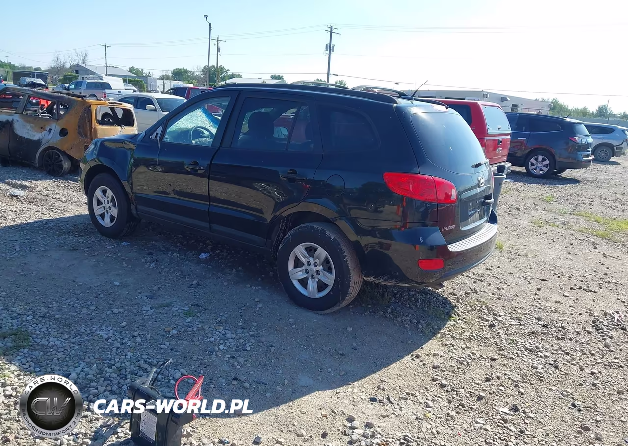 2009 Hyundai Santa Fe Gls VIN:5NMSG73DX9H318314 - 3