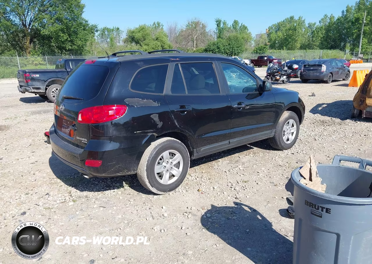 2009 Hyundai Santa Fe Gls VIN:5NMSG73DX9H318314 - 4