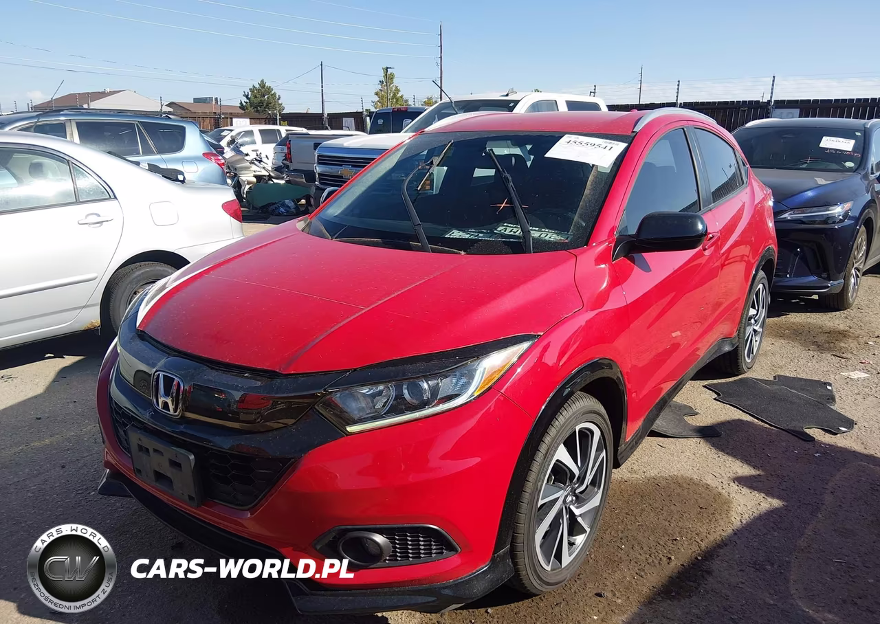 2020 Honda Hr-V Awd Sport VIN:3CZRU6H1XLM712801 - 12