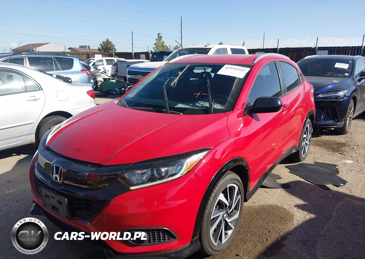 2020 Honda Hr-V Awd Sport VIN:3CZRU6H1XLM712801 - 2