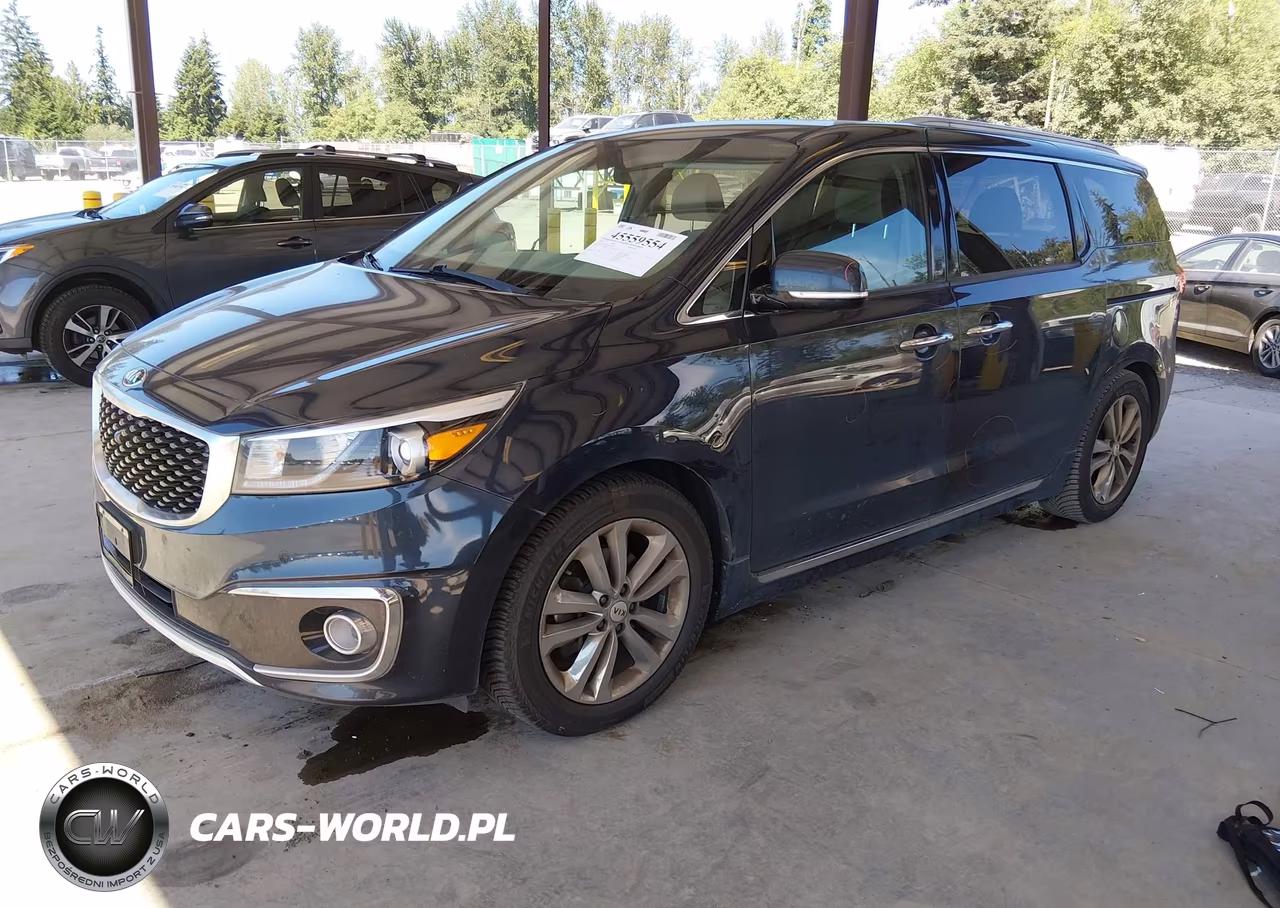 2016 Kia Sedona Sx Luxury VIN:KNDME5C17G6117294 - 2