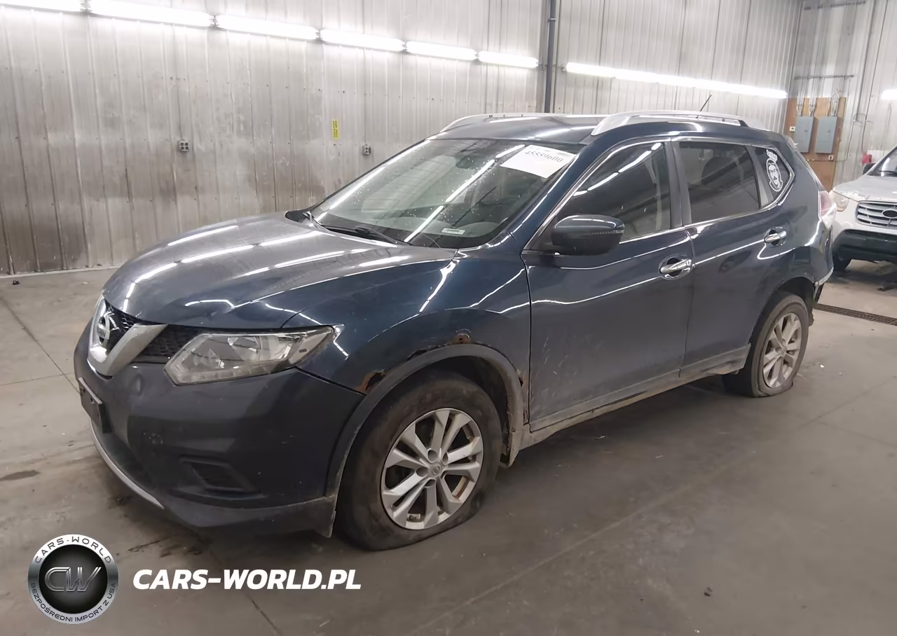 2016 Nissan Rogue Sv VIN:KNMAT2MV4GP602818 - 2