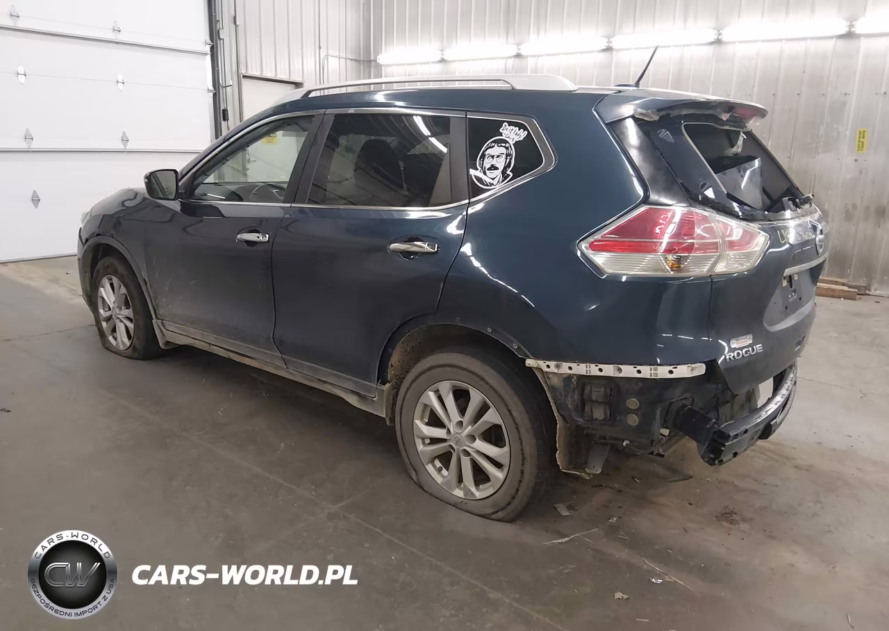 2016 Nissan Rogue Sv VIN:KNMAT2MV4GP602818 - 3