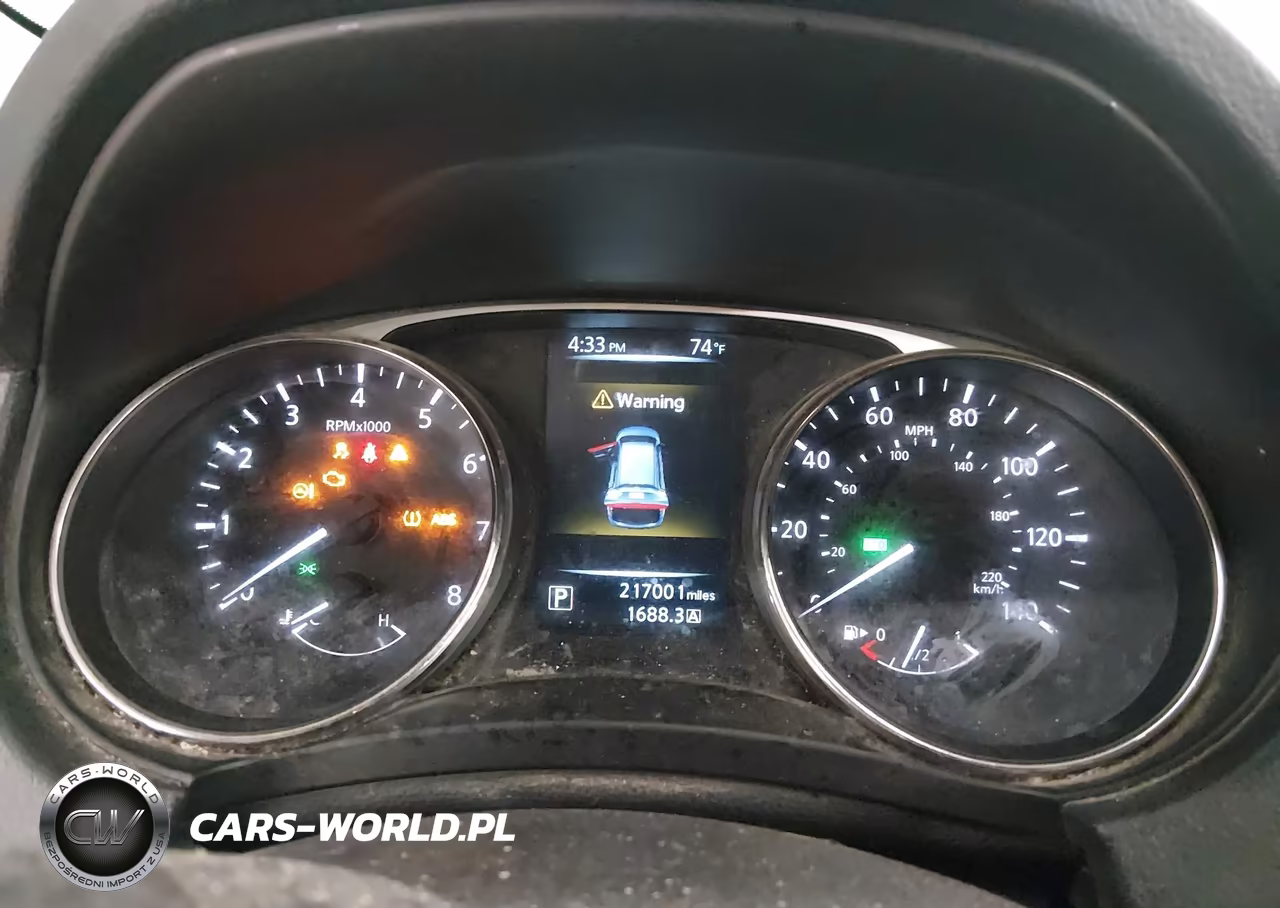 2016 Nissan Rogue Sv VIN:KNMAT2MV4GP602818 - 7