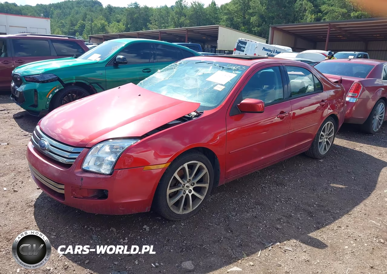 2008 Ford Fusion Se VIN:3FAHP07Z18R129532 - 2