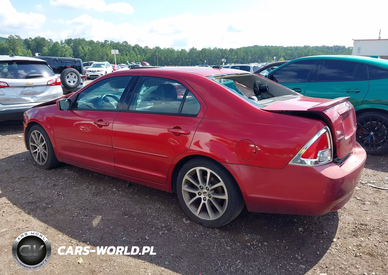 2008 Ford Fusion Se VIN:3FAHP07Z18R129532 - 3