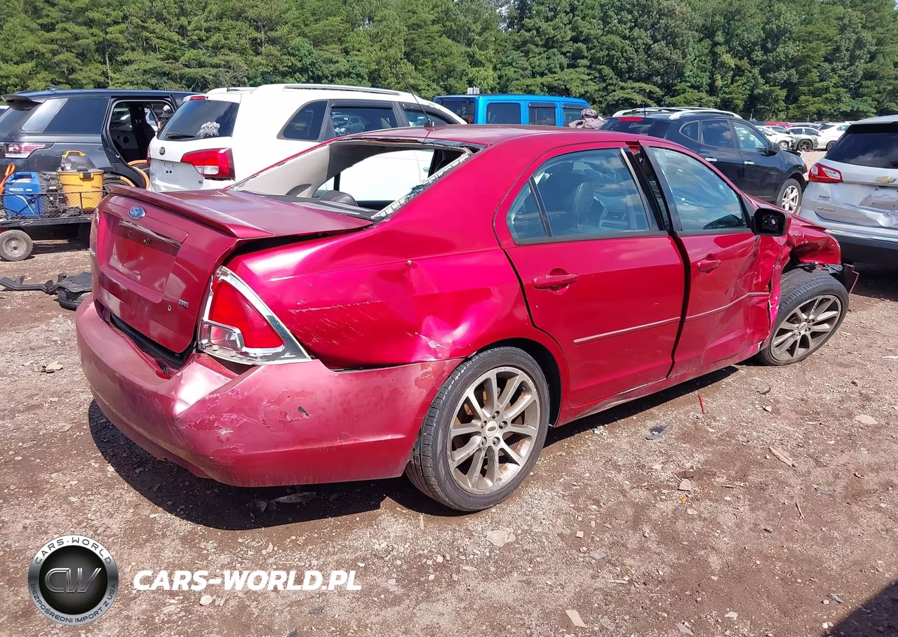 2008 Ford Fusion Se VIN:3FAHP07Z18R129532 - 4