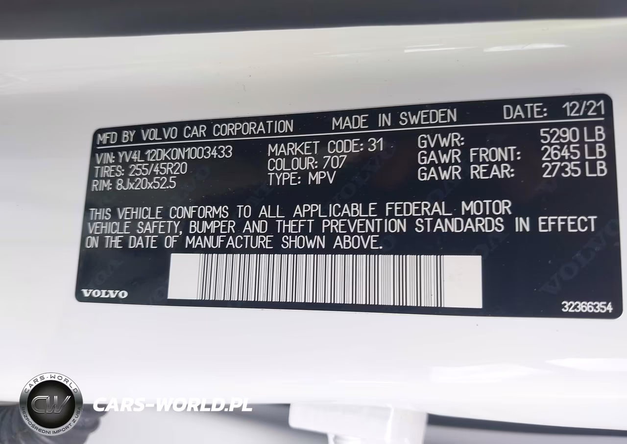 2022 Volvo Xc60 B5 Momentum VIN:YV4L12DK0N1003433 - 9
