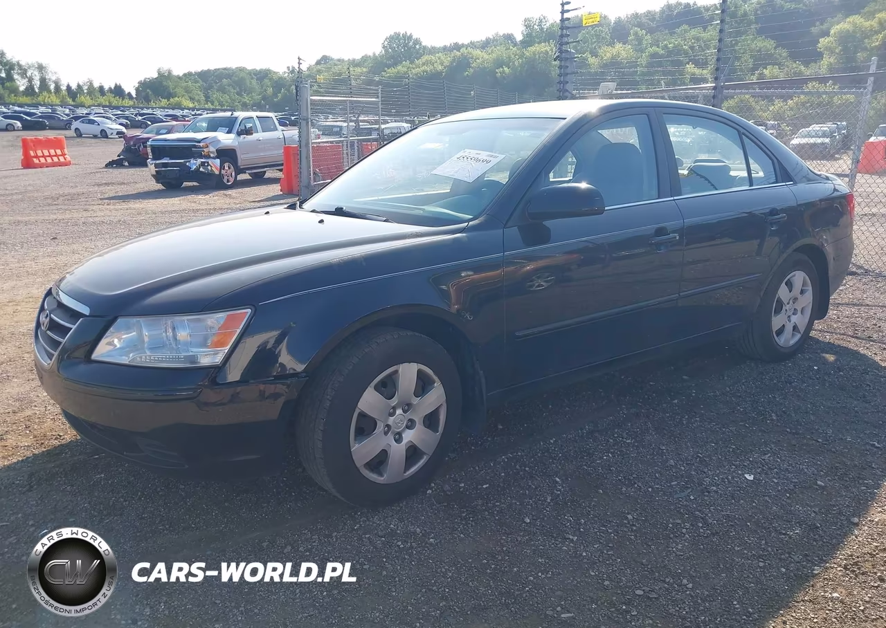 2009 Hyundai Sonata Gls VIN:5NPET46C29H546417 - 2