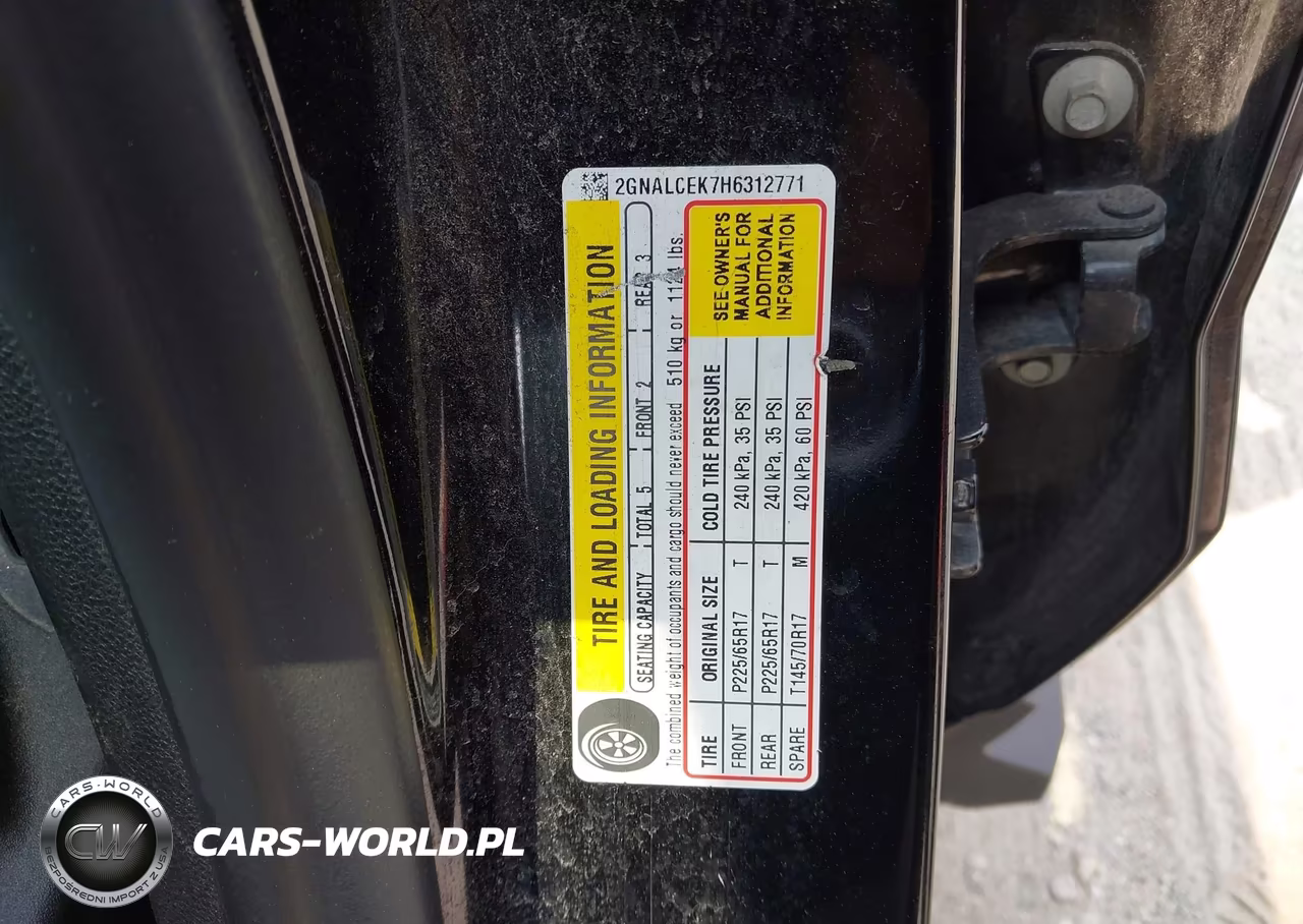 2017 Chevrolet Equinox Lt VIN:2GNALCEK7H6312771 - 9