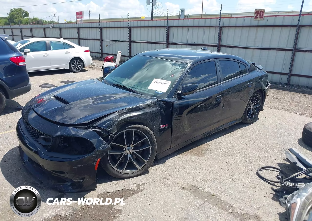 2018 Dodge Charger R-T Scat Pack Rwd VIN:2C3CDXGJ7JH313301 - 2