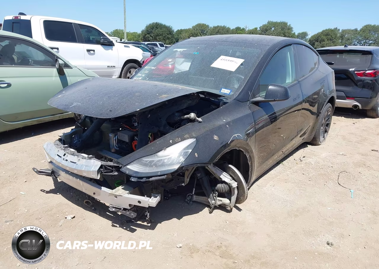 2022 Tesla Model Y Long Range Dual Motor All-Wheel Drive VIN:7SAYGDEE2NF359405 - 2