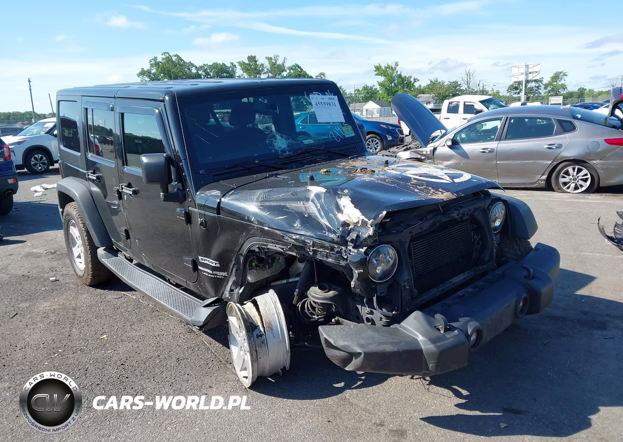 2018 Jeep Wrangler Jk Unlimited Sport S 4X4 VIN:1C4HJWDG3JL921963 - 1