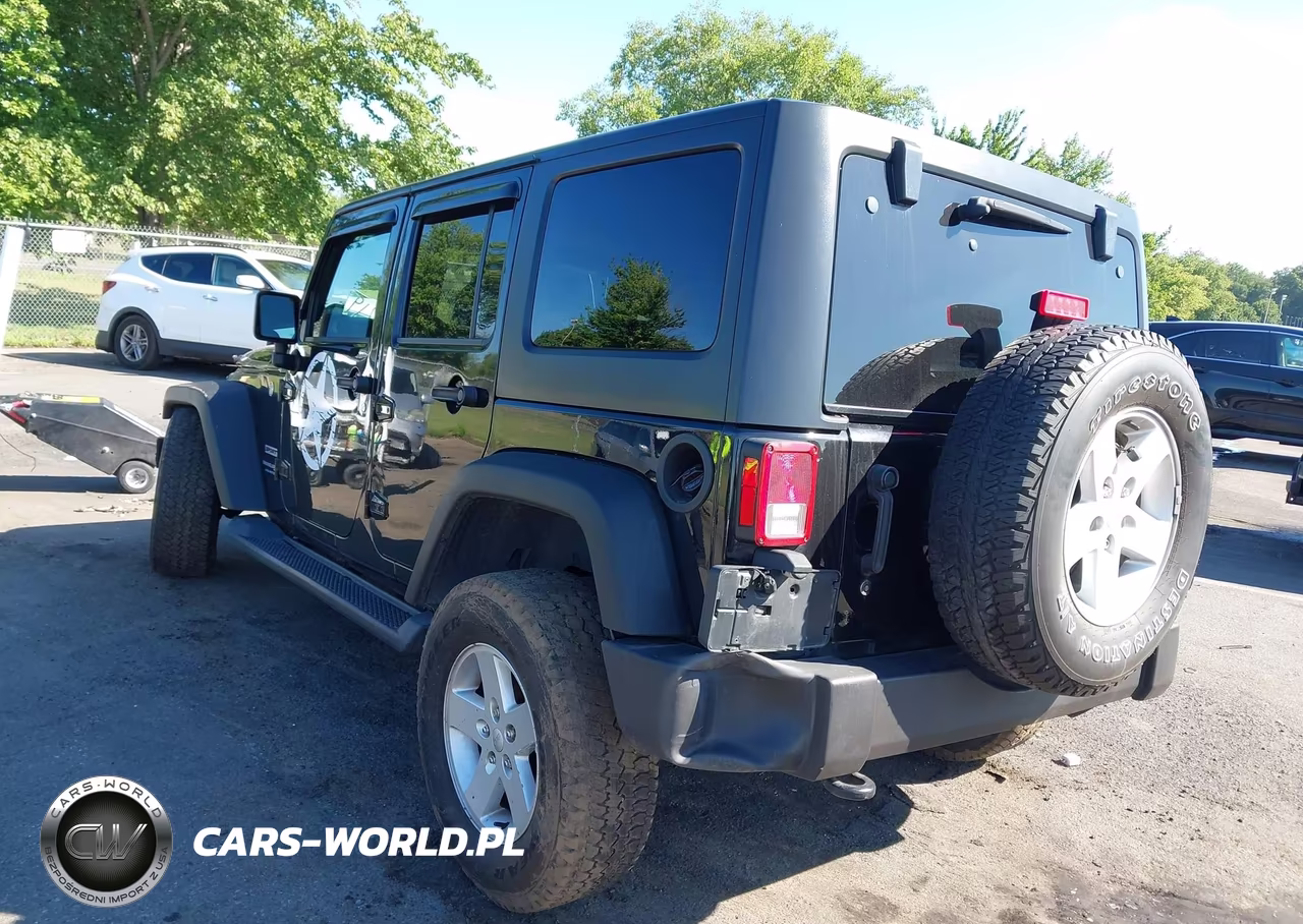 2018 Jeep Wrangler Jk Unlimited Sport S 4X4 VIN:1C4HJWDG3JL921963 - 3