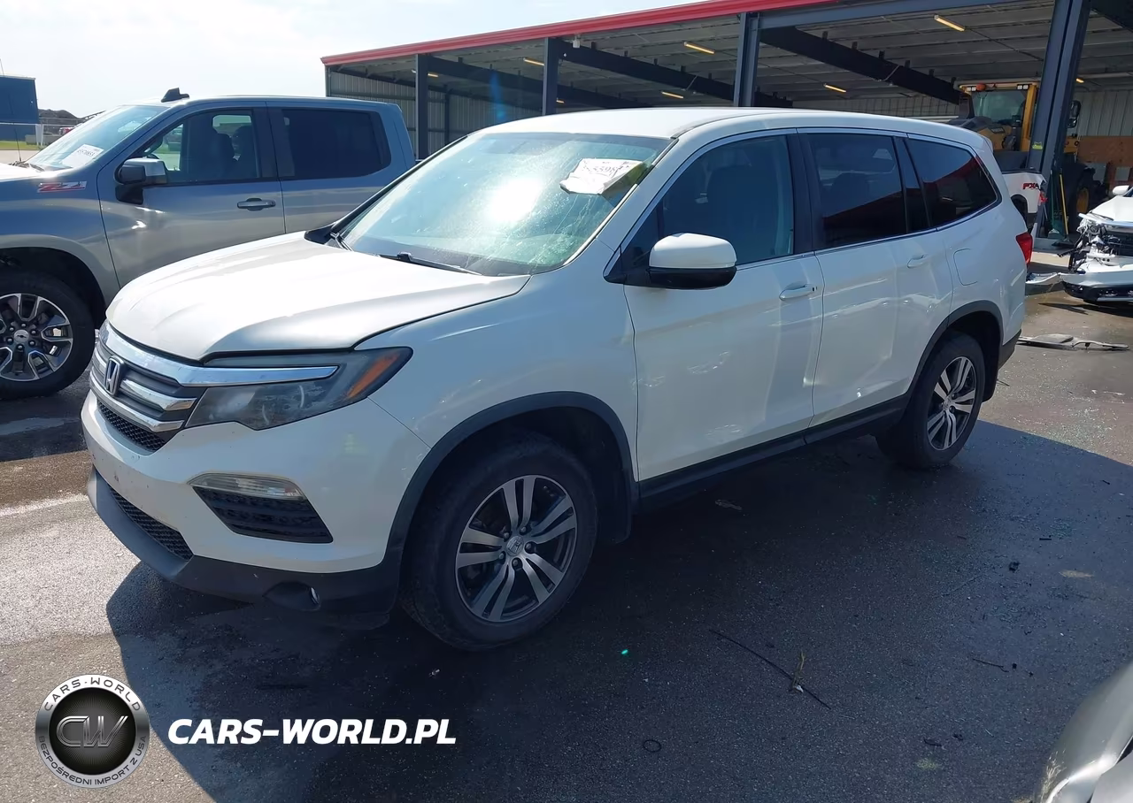 2017 Honda Pilot Ex VIN:5FNYF6H37HB039233 - 2