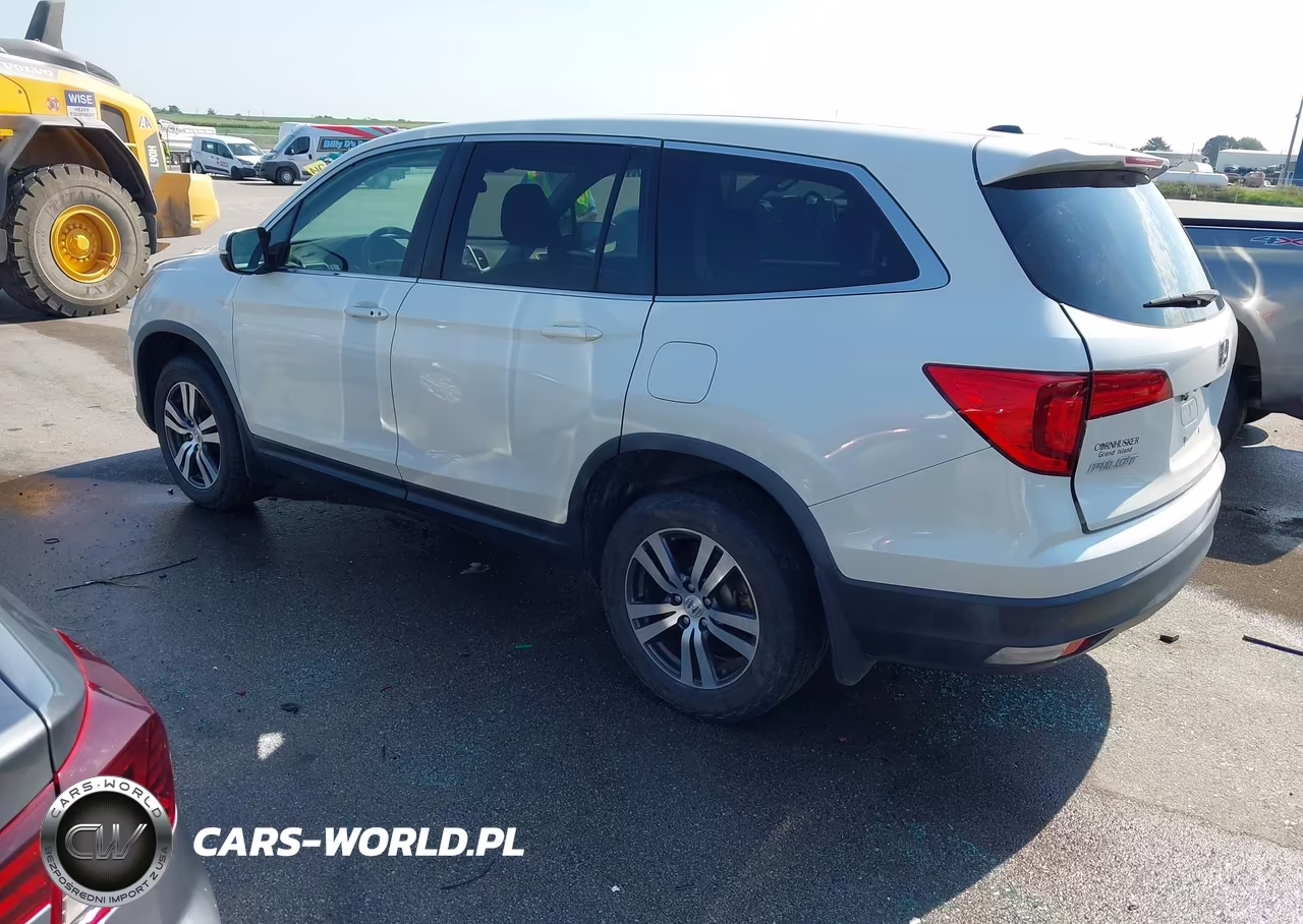 2017 Honda Pilot Ex VIN:5FNYF6H37HB039233 - 3