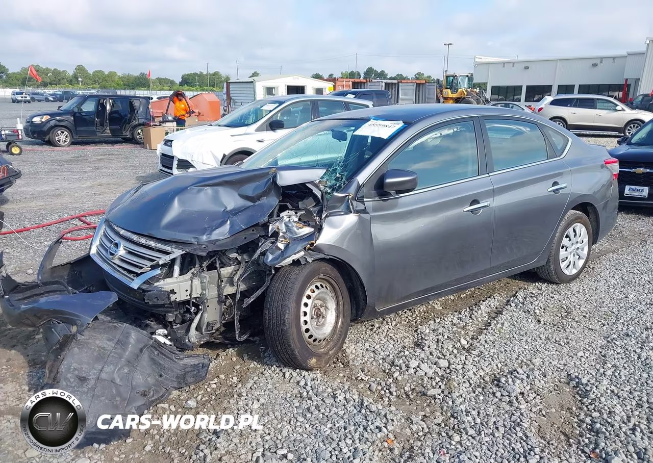 2015 Nissan Sentra Fe+ S VIN:3N1AB7AP6FY346493 - 2
