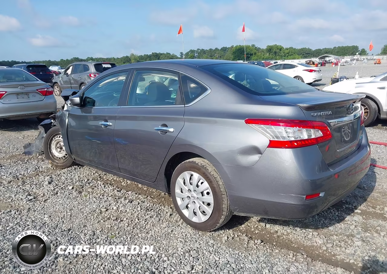 2015 Nissan Sentra Fe+ S VIN:3N1AB7AP6FY346493 - 3