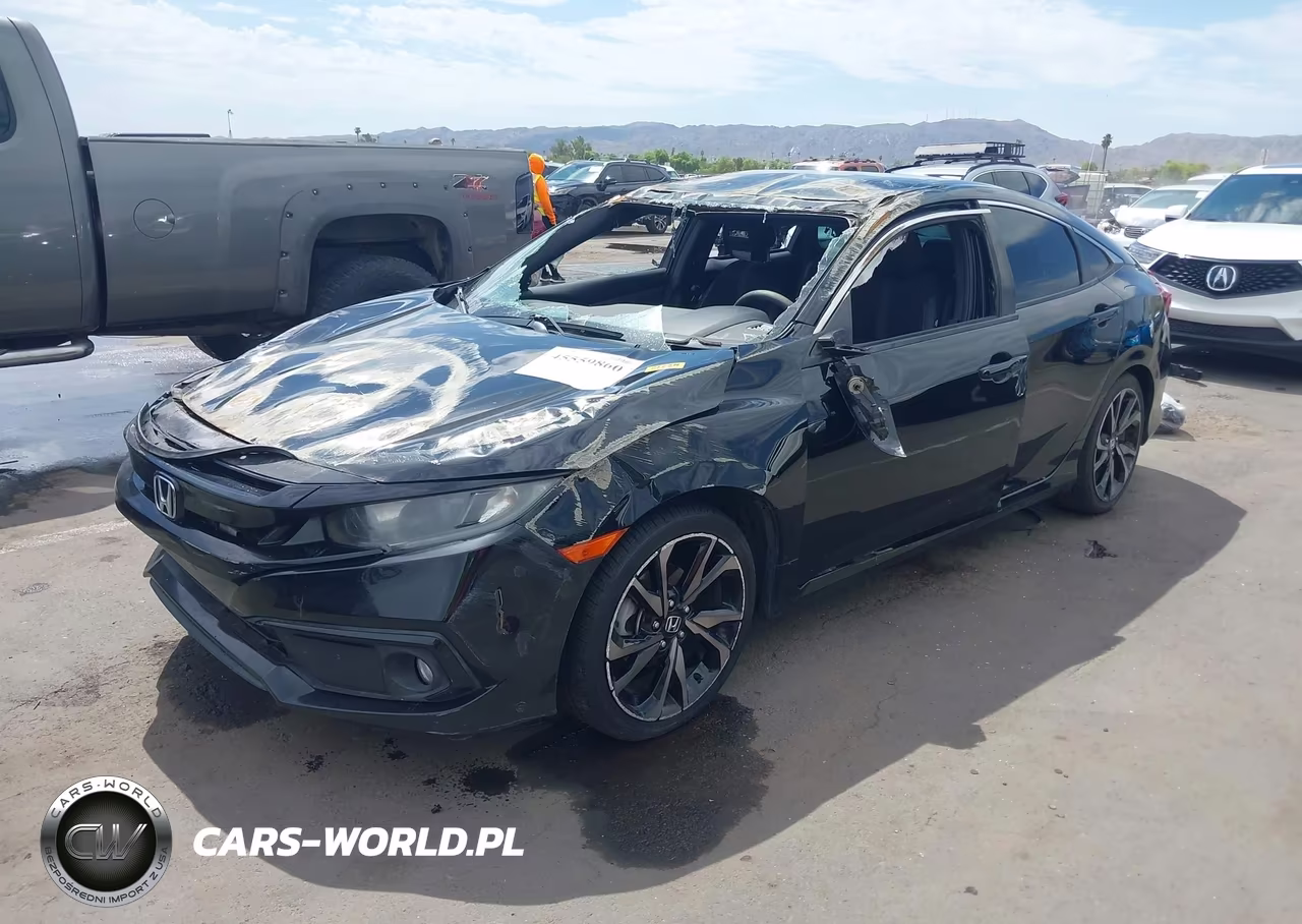 2021 Honda Civic Sport VIN:2HGFC2F82MH550457 - 2
