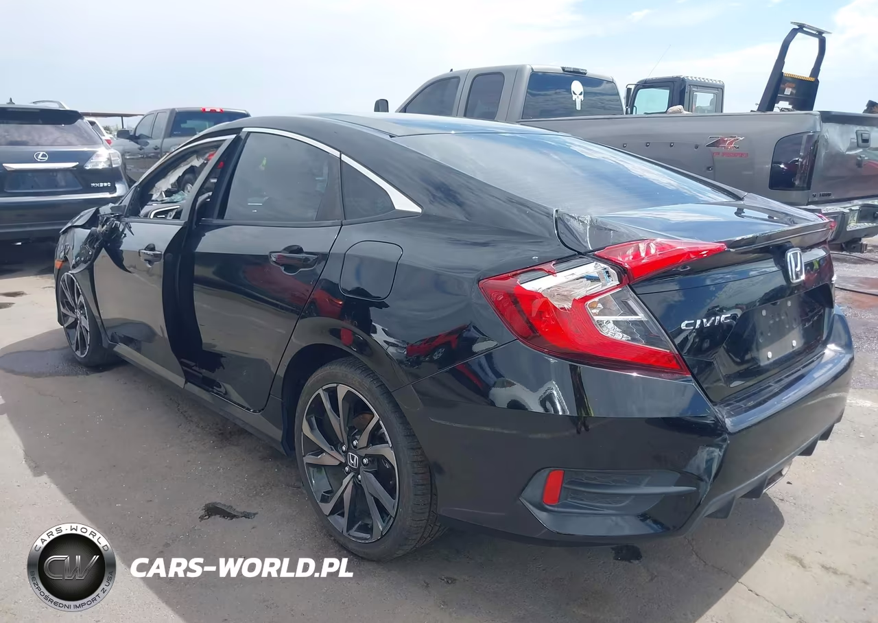 2021 Honda Civic Sport VIN:2HGFC2F82MH550457 - 3