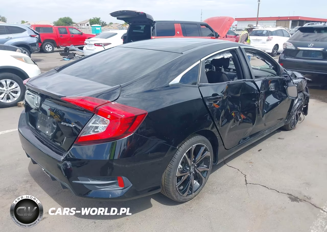 2021 Honda Civic Sport VIN:2HGFC2F82MH550457 - 4
