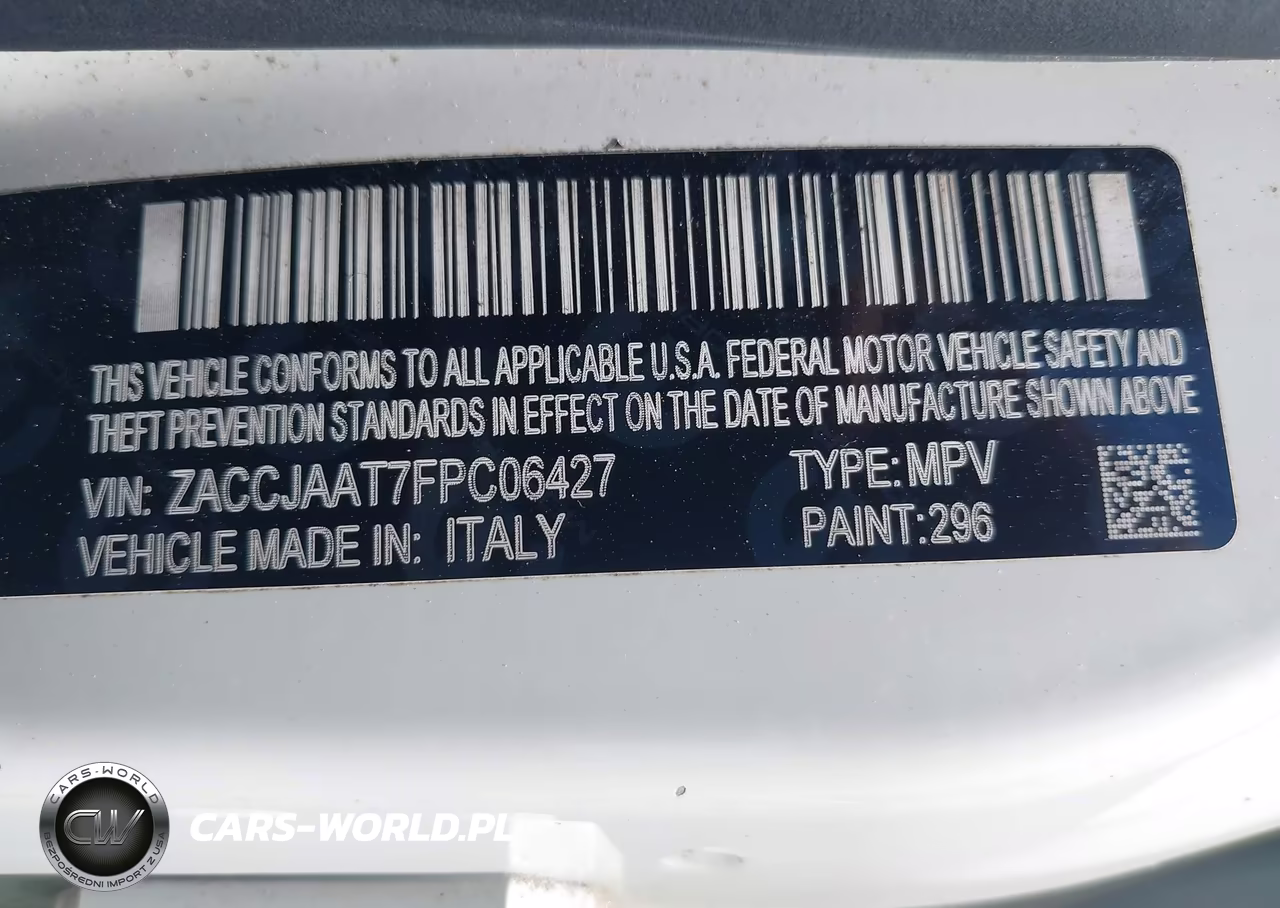 2015 Jeep Renegade Sport VIN:ZACCJAAT7FPC06427 - 9