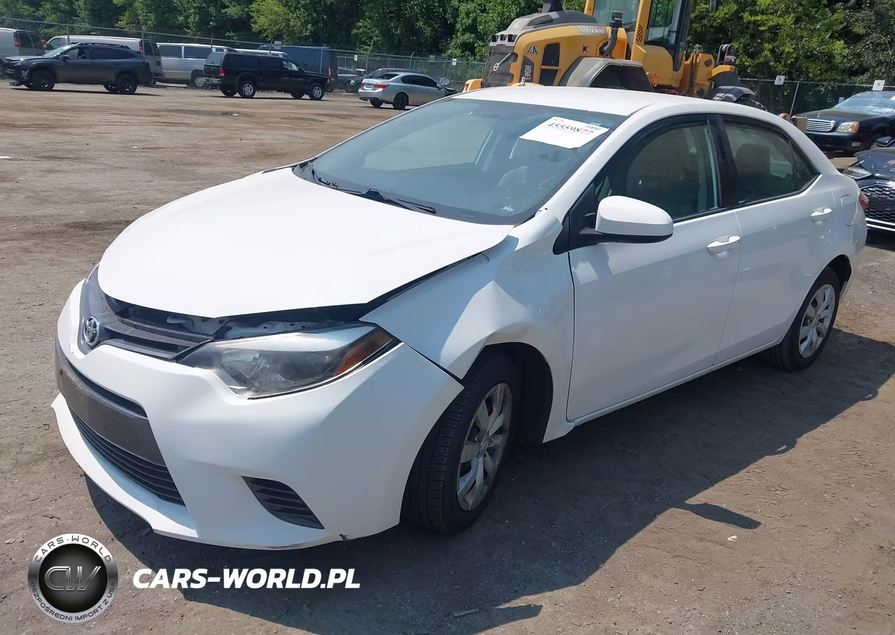 2015 Toyota Corolla Le VIN:2T1BURHE2FC451172 - 2