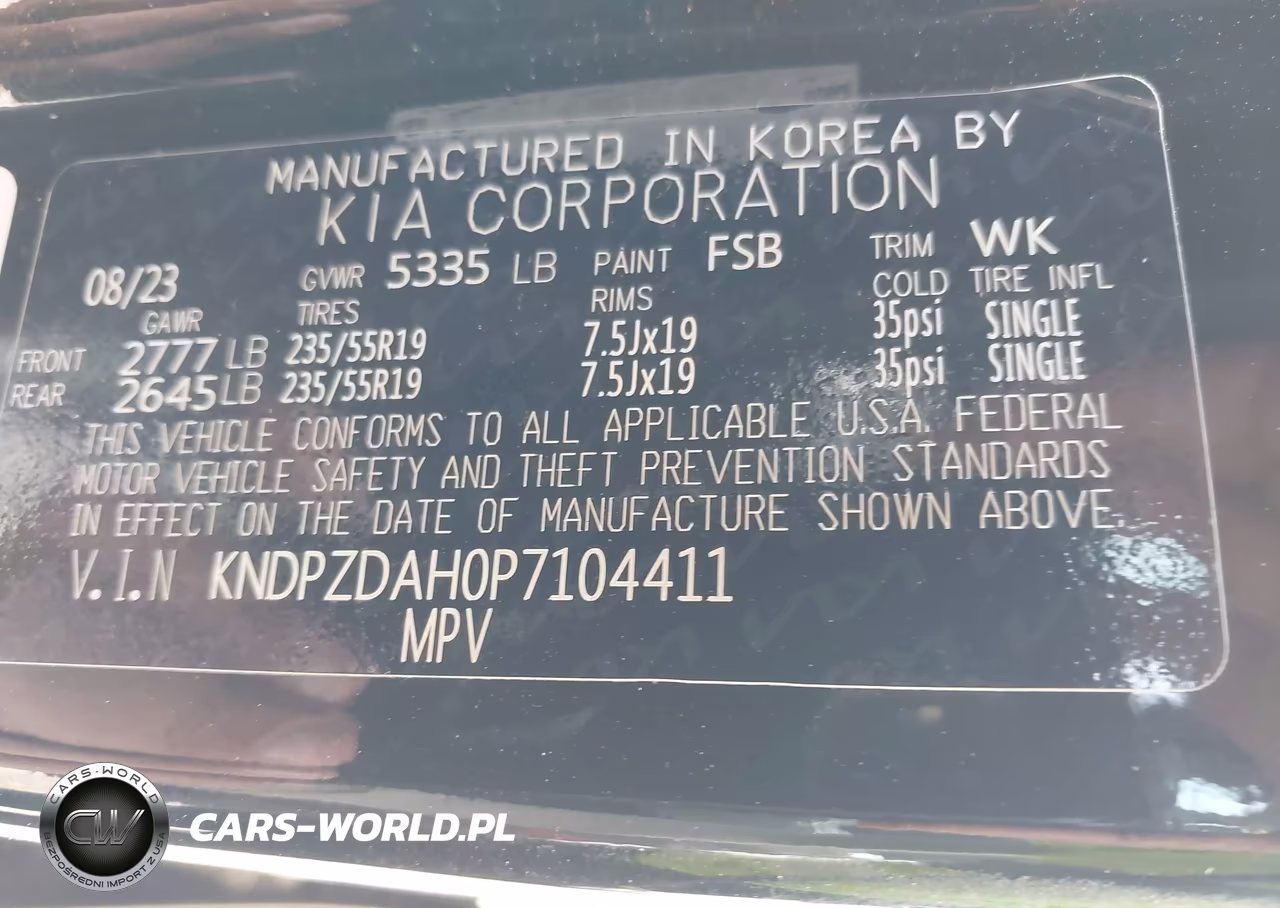2023 Kia Sportage Plug-In Hybrid X-Line Prestige VIN:KNDPZDAH0P7104411 - 9