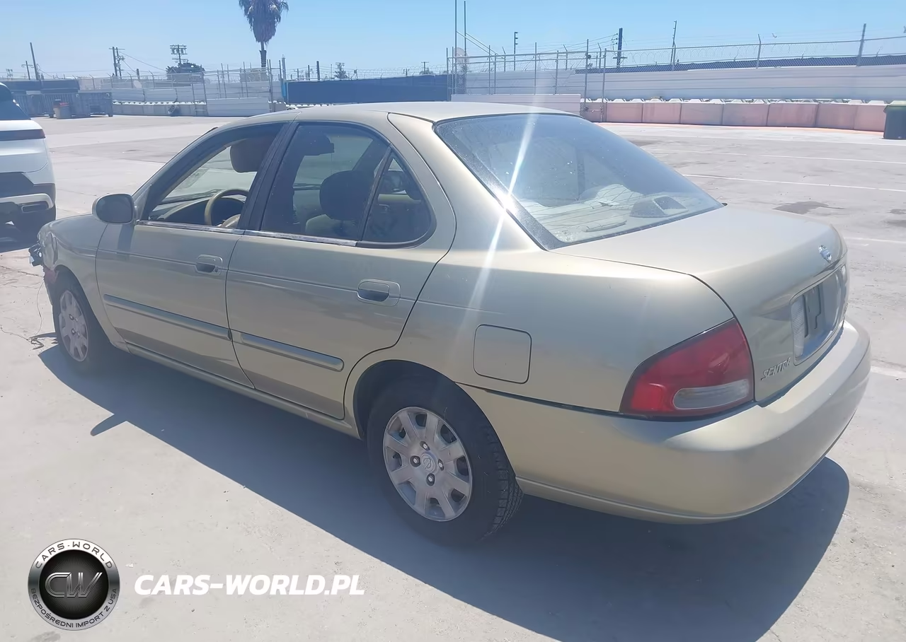 2002 Nissan Sentra Gxe VIN:3N1CB51D22L600422 - 3